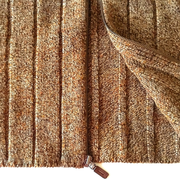 NWT. Express Men's Wool blended full zip cardigan sweater. - Picture 4 of 4